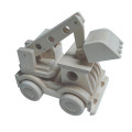 grab crane truck toy mini wooden Excavator